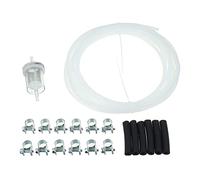 TVAAGHBCBR 5Meter Transparent Heater Fuel Pipe Set Fuel Filter Hose Pipe Line Clip Kit Fit For Webasto Eberspacher Diesel
