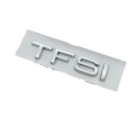 TVAAGHBCBR ABS 30 35 40 45 50 55 TFSI Logo Car Letters Trunk Emblem Badge Sticker Compatible With A1 A3 A4 A5 A6 A7(Chrome TFSI)