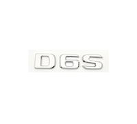 TVAAGHBCBR Chrome Silver Letters 550G 4X4 850 550 D35 B40 D6S B63 Emblem For Mercedes Benz Brabus G Car Fender Trunk Rear W464 Logo Sticker(D6S)