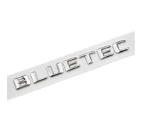 TVAAGHBCBR Compatible With Mercedes Benz Diesel Letter Logo BLUETEC Side Fender Badge Rear Trunk Emblem(Chrome)