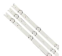TVAAGHBCBR LED Backlight Strip 9 Lamp Compatible With 43" V16 ART3 2563 6916L-2563A 43UH650V 43UH676V 43UH661V 43UH650V 43uH6500 Lc430dgg LC430DUE Fj