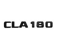 TVAAGHBCBR Matt Black ABS CLA 180" Car Trunk Rear Letters Words Number Badge Emblem Decal Sticker Fit For Mercedes Benz CLA Class CLA180