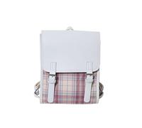 TVAFEDS Backpack Womens Mochila Retro japonesa para chica adolescente, bolso escolar sencillo de gran capacidad, para estudiantes(Pink)