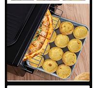 TVAFEDS Bread Maker Three In One Breakfast Machine Multifunctional Household Coffee Bread Sandwich Electric Oven