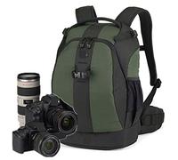 TVAFEDS Camera Bag Camera Bag New Flip Digital SLR Photo Backpack+All-Weather Coverage(Army Green)