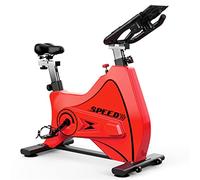 TVAFEDS Exercise Bike Gym Exercise Bike Type Household Silent Indoor Pedal Spin(Red)