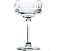 TVAFEDS Goblet Goblet, Wide-mouthed Carved Champagne Glass
