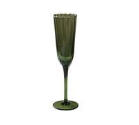 TVAFEDS Goblet Green Petal Goblet Red Wine Glass Champagne(2)
