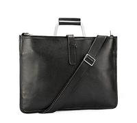 TVAFEDS Handbags Man bag cross section retro leather briefcase first layer of men's handbag(Schwarz)