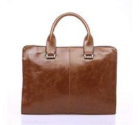 TVAFEDS Handbags Men's handbag cross section shoulder Messenger men bag business computer briefcase retro