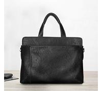TVAFEDS Handbags Soft leather handbag business man bag cross section briefcase computer casual men's