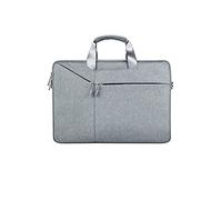 TVAFEDS Laptop Bag Laptop Bag 17.3 16 15.6 .4 14.1 13 Waterproof Case Notebook(Light Gray,15.4 inch)