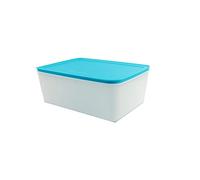 TVAFEDS Lunch Box Plastic Fresh Keeping Box for Family, 5.7L Large Capacity, Food is Not Easy to Deform