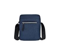 TVAFEDS Man Bags for Men Men's Business Casual Oxford Cloth Soft Surface Zipper Shoulder Bag Vertical Square Diagonal Mobile Phone Notebook Small(Blue)