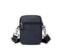 TVAFEDS Man Bags for Men Men's messenger bag leather vertical handbag shoulder business casual retro student mini cashier