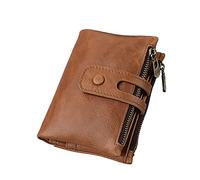 TVAFEDS Mens Wallets Leather Wallet for Man Top Layer Crazy Horse Leisure
