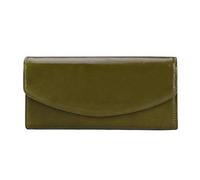 TVAFEDS Purses for Women Wallets, Ladies Purse, Long Wallet, Multi-Card Bit, Leather, Multifunction(Green)