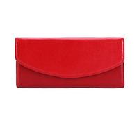 TVAFEDS Purses for Women Wallets, Ladies Purse, Long Wallet, Multi-Card Bit, Leather, Multifunction(Red)