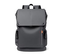 TVAFEDS Rucksack for Men Trend men's pencil case leisure large capacity multifunctional travel backpack(Dark grey)