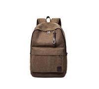 TVAFEDS Rucksack for Men Women's Backpack,Men's Canvas Travel,Water Resistant Big Business,Retro Simple Small Bag,Laptops Notebook(Brown)