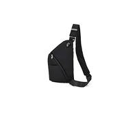 TVAFEDS Running Belt Ultra Thin Anti Theft Chest Bag Small Cross Body Bags Mini Messenger Men Shoulder Sport Pack(Schwarz)