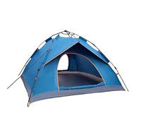 TVAFEDS Tent Folding Automatic Tent 2-3-4 Person Waterproof Sturdy 4 Season Beach Fishing Tents Quickly Open Outdoor Camping Gear çadır(Blue)