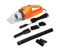 TVAFEDS Vacuum Cleaner 5m Car Mini Vacuum Cleaner Handheld Portable Wet and Dry Cleaning Tools(Orange)