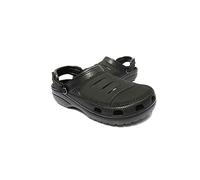 TVAFEDS Walking Sandals Men Men Clogs Sandals Casual Summer Shoes Slipper Leisure Flip Flops Cow Leather Light Beach Yukon Sport(Schwarz,M9 Suitable 42-43)