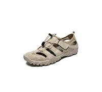 TVAFEDS Walking Sandals Men Summer Casual Sandals Non-slip Outdoor Beach Rubber Hiking Concise Comfortable Breathable Soft(Sand,11)