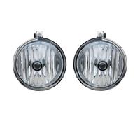 TVCFXPLI Automobile Fog Light Assembly Compatible With Jeep For Commander 2006-2010 For Compass For Patriot 2007-2009 OEM 4805857AA Fog Lamp Front Bumper Anti Light(White,1 Pair)