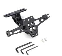 TVCIGOQ Motorcycle Licence Plate Bracket, for Honda CBR 600 1987-2024 Adjustable Extendable Motorcycle Tail License Holder Motorcycle Fender Eliminator Accessories,A