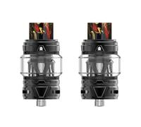 TVDC HorizonTech Falcon 2 Tank, 2ml Cartridge Capacity, No Nicotine, (Pack of 2, Black)