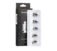 TVDC Nord Coils for Smok - 5 Pack | Compatible with Priv N19 Kit, Nord Kit, Nord POD Series, and Nord 2 Kit | 2ml Cartridge No Nicotine (0.6ohm Mesh)
