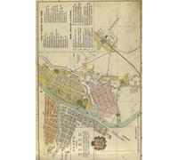 Tver Russia Map Journal: Vintage Map Notebook