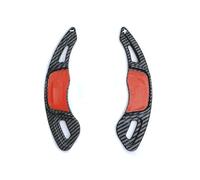 TVGFBHBD shifter extension paddles Compatible With Vw For Golf Mk7 For Gti 2013 2014 2015 2016 2017 2018 2pcs Carbon Fiber Car Steering Wheel Shift Paddle Extension Shifters(Carbon Fiber)