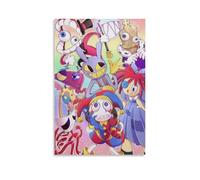 TVHUIHUI The Amazing Digital Circus Poster Wall Art Decorative Painting Bedroom Painting Posters 12x18inch(30x45cm) Unframe-style
