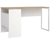 Tvilum Function Plus 2 Drawer Office Desk- White & Oak