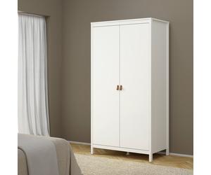Tvilum Madrid 2 Door Wardrobe - White