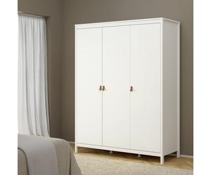 Tvilum Madrid 3 Door Wardrobe - White