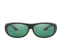 Tvindkirdod Fit-Over Glasses for Migraine Relief, Suitable for outdoor use and long hours in front of a computer screen, Unisex, Green Lenses, Green