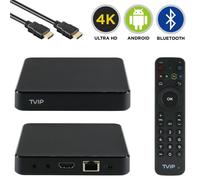 TVIP S-Box v.705 UHD 4K HDR Dual WiFi HDMI MicroSD USB Android 11.0 IP Receiver