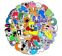 TVIVID 50Pcs Alphabet Lore Stickers Stickers Motorcycle Luggage Guitar Skateboard Cool Graffiti Sticker for Kid Decal Toys Gifts