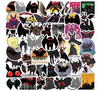 TVIVID 50PCS Cute Cartoon Mothman Stickers Graffiti Stickers DIY Luggage Laptop Skateboard Motorcycle Bicycle Stickers