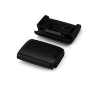 TVKSIPAR 1 Pair 20mm 22mm 26mm Quick-Fit Metal Steel Watch Band Adapter Fit For Garmin Fit For Fenix 7X 6X 5X Fit For Fenix 5 5S 6S 7S Fit For Fenix 7 6 5 3(Black,22mm)