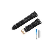 TVKSIPAR Fit For Guess Watch Strap W0040G3 W0040G5 W0247G3 Leather Watchbands(Black-RS-K1)