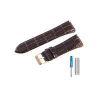 TVKSIPAR Fit For Guess Watch Strap W0040G3 W0040G5 W0247G3 Leather Watchbands(Coffee-RS-K1)