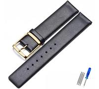 TVKSIPAR Leather Watch Strap Fit For CK K2G211K2G231K2Y211K2Y231 Watchband Chain Buckle Men And Women 16mm 18mm 20mm 22mm Bracelet(Celestial Teal,16mm)