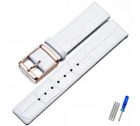 TVKSIPAR Leather Watch Strap Fit For CK K2G211K2G231K2Y211K2Y231 Watchband Chain Buckle Men And Women 16mm 18mm 20mm 22mm Bracelet(Purple Green,20mm)