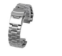 TVKSIPAR Solid Stainless Steel Watch Band Strap Fit For Timex Fit For Tides T45601 T2N721 T2N720 T2N739 TW2T76500 Men E-tide Compass Metal Watchband(B silver)