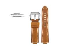 TVKSIPAR Watch Strap Fit For Casio Fit For G-SHOCK GM-2100 GA2100 GA-2100 GM110 GA-110/120 GD-110 Wristband Watchband 24x16mm(Khaki-silver)